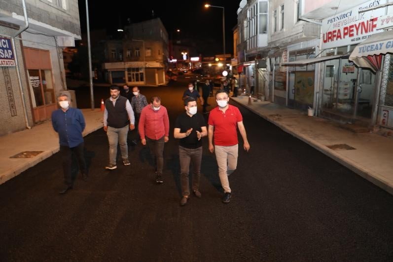 Belediye Başkanı Arı, AK Parti İl Başkanı Yanar ile çalışma alanlarını inceledi 
