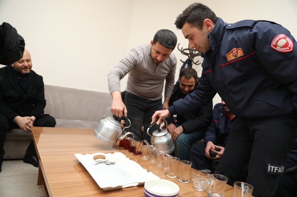 Belediye Başkanı Rasim Arı’dan yılbaşı ziyaretleri 