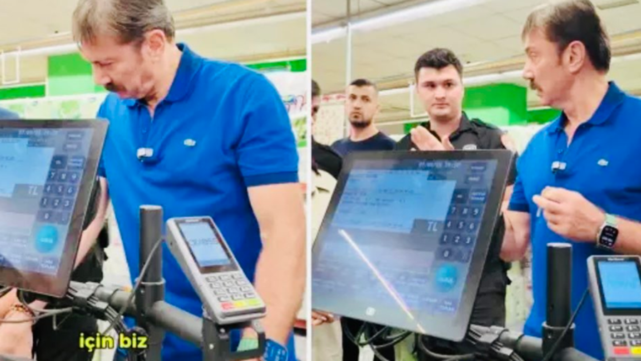 Belediye başkanı zincir markette kasaya gidince neye uğradığını şaşırdı! Vatandaş anlamazsa yandı