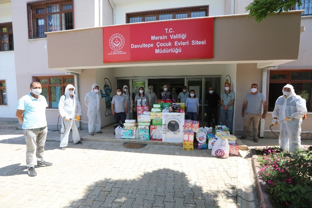 Belediye çalışanlarından çocuk evlerine anlamlı destek 