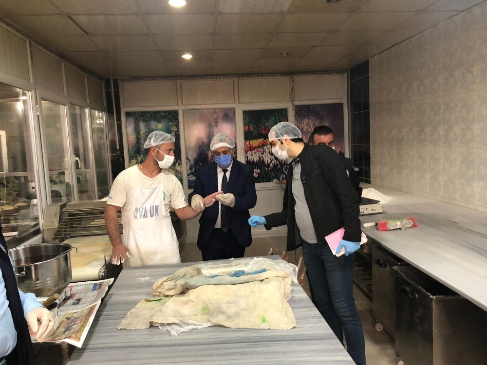 Belediye ekiplerinden korona virüsü denetimi 