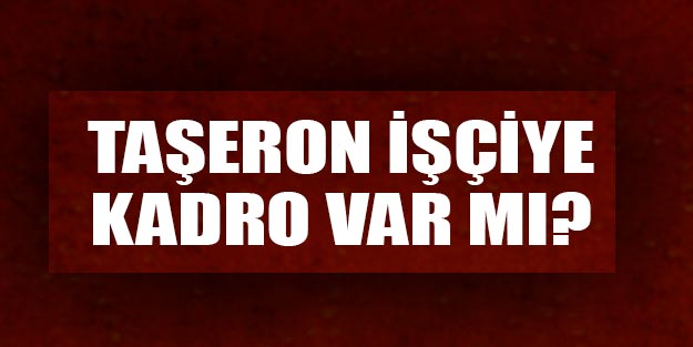 Belediye işçilerine kadro son dakika ne zaman?