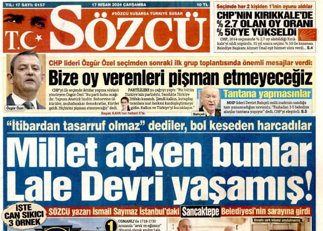 Belediye kasasından Anıtkabir ziyareti! "Lale Devri"ni gerçekte kim yaşıyor?