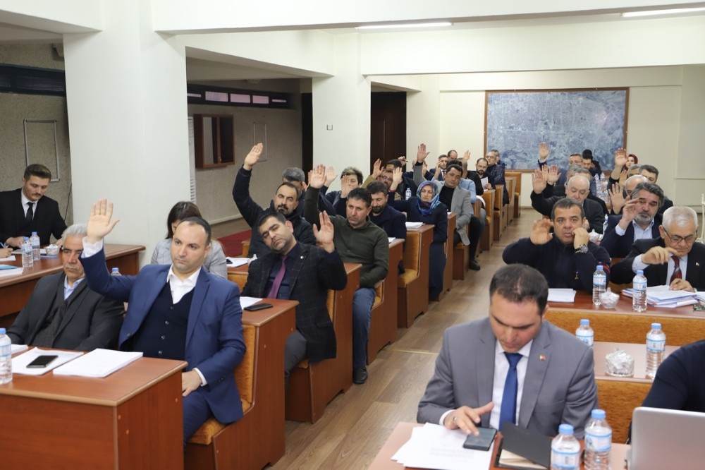 Belediye Meclisi Mehmetçik için tek yürek oldu 