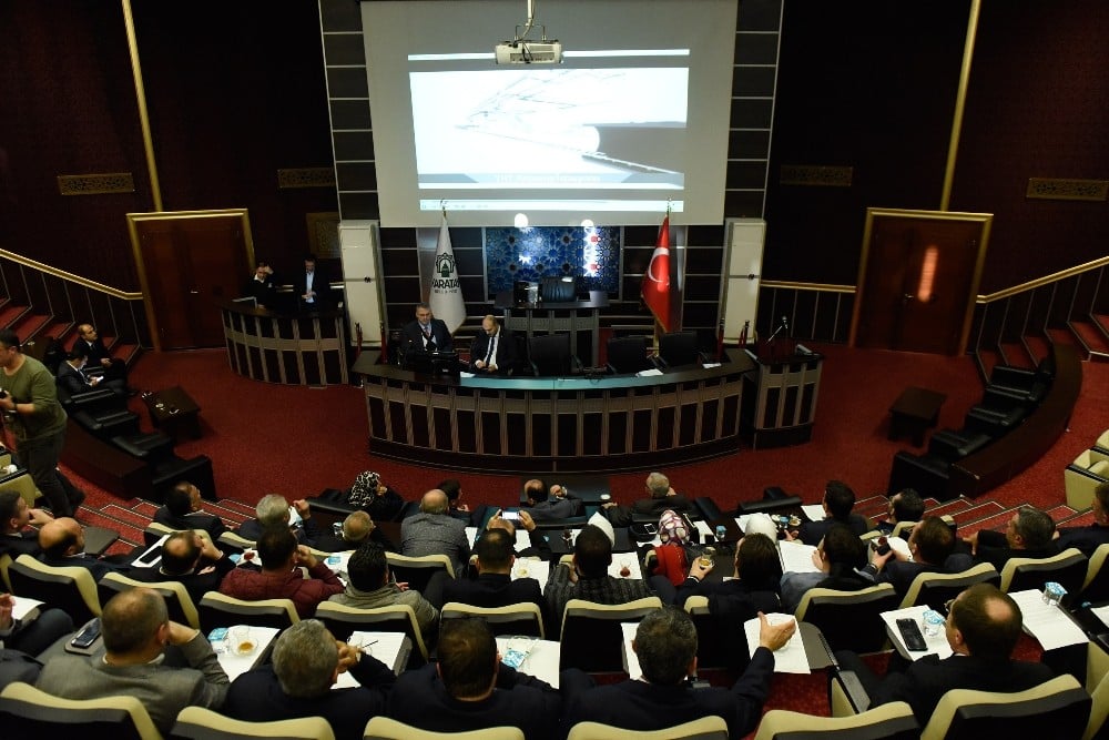 Belediye meclisleri metro çalışmaları hakkında bilgilendirildi 
