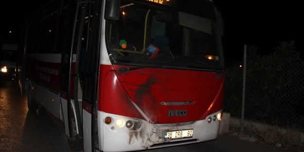 Belediye otobüsüne molotoflu saldırı