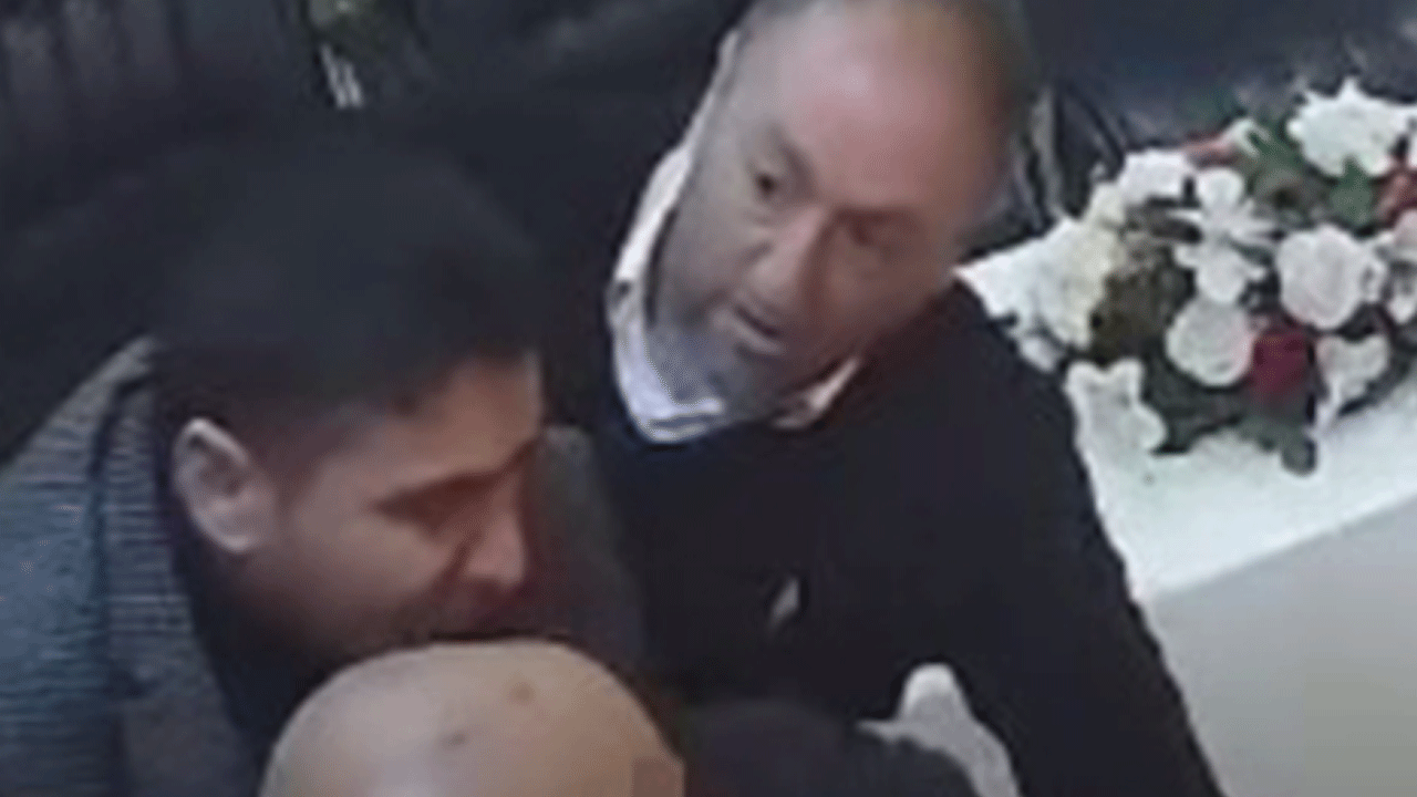 Belediye personeline satırlı saldırı kamerada!