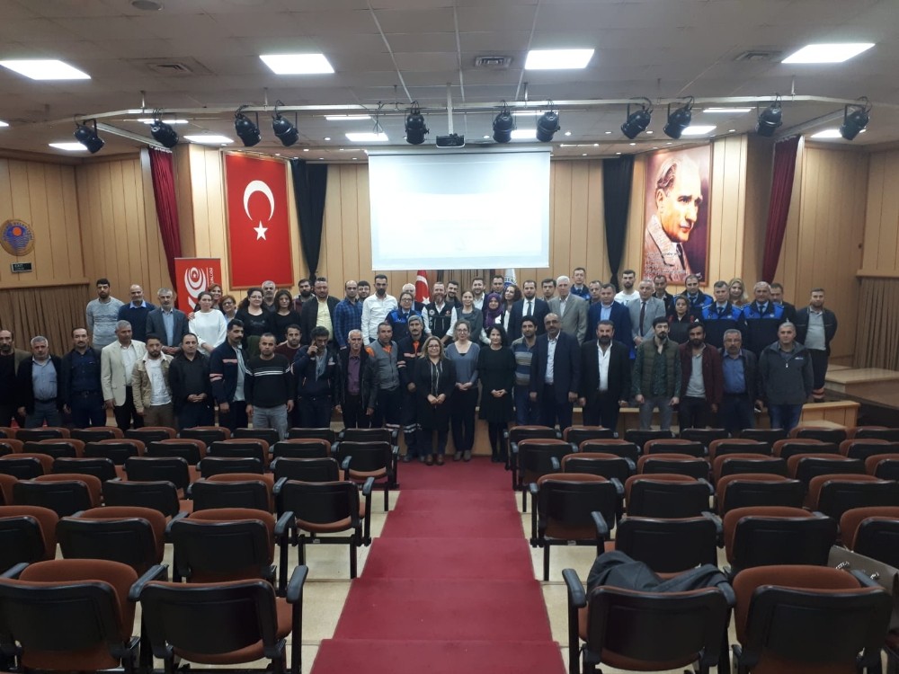 Belediye personeline uyuşturucu semineri 