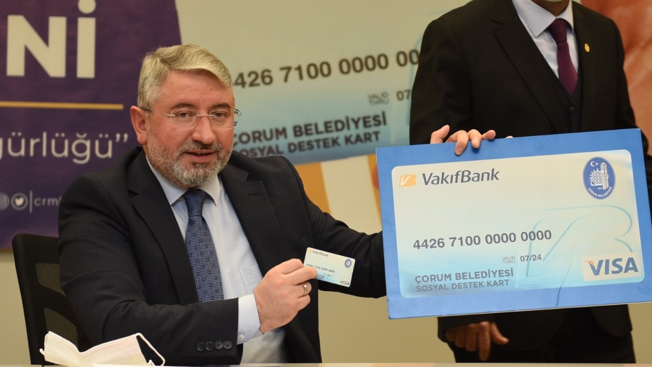 Belediyeden ihtiyaç sahibi ailelere ramazan desteği