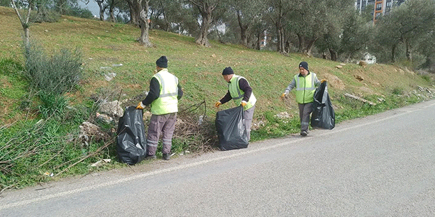 Belediye’den uyarı “Yol kenarlarına küçükte olsa çöp atmayın”