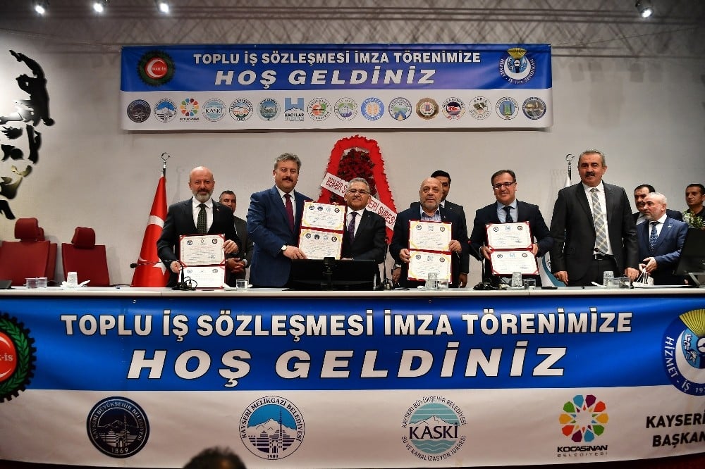 Belediyelerde çalışan kadrolu işçileri kapsayan toplu iş sözleşmesi imzalandı 