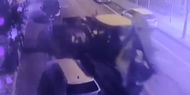 Belediyenin kepçesini çalıp ortalığı savaş alanına çevirdi