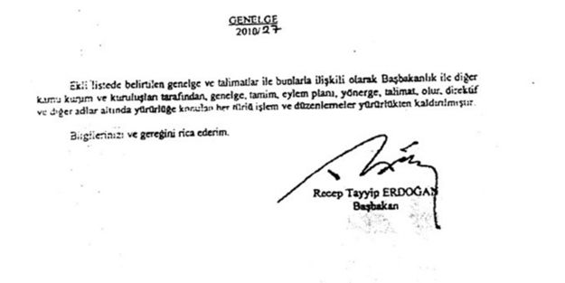 Belge öyle olmaz, böyle olur