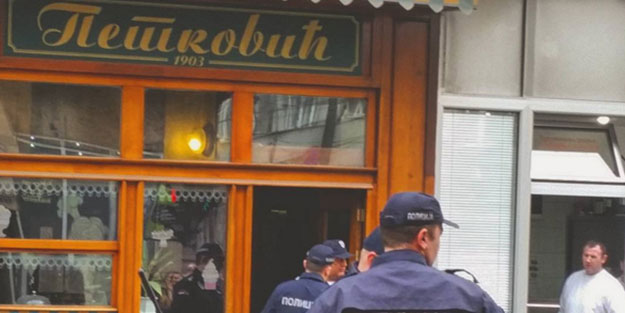 Sırbistan'da intihar saldırısı