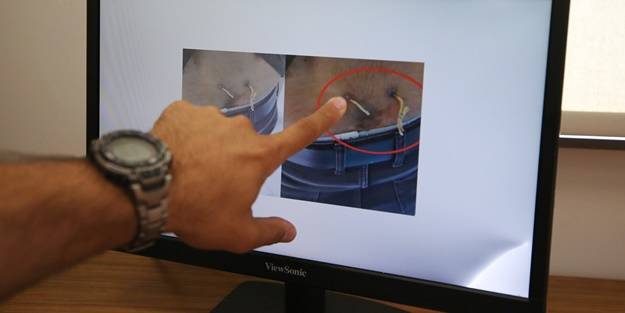 Beline açılan deliklerden çamaşır ipi geçirdiler! Büyük skandal