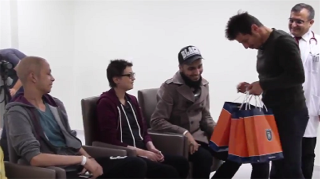 Belözoğlu'nun hastane ziyaretinde güldüren sohbet