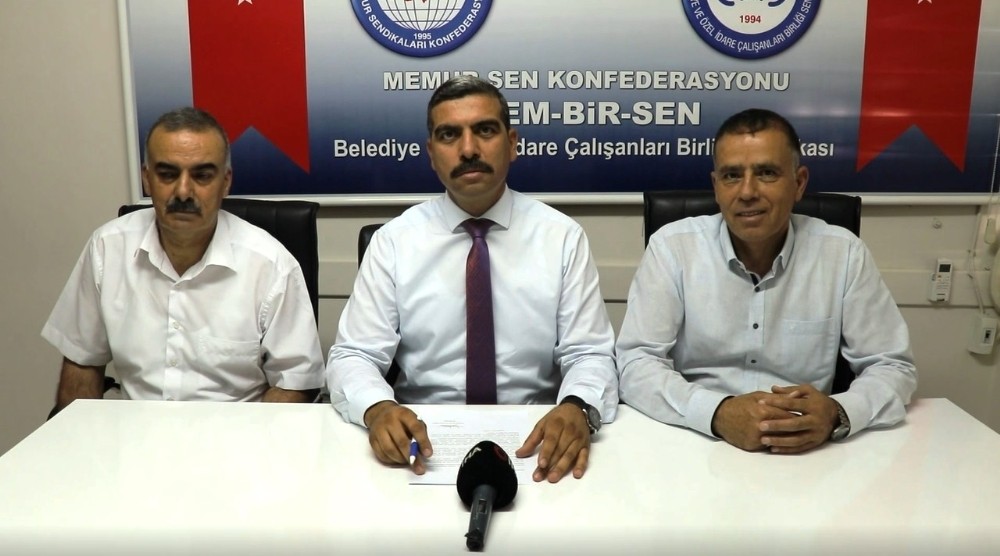 Bem-Bir-Sen Başkanı Hanbay’dan Gürkan’a teşekkür 