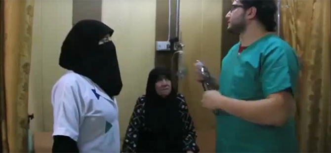 Ben bir doktorum, Suriye'de (Video)