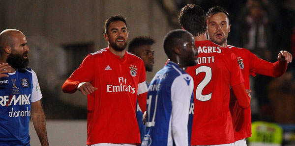 Benfica, Portekiz Kupası'nda çeyrek finalde