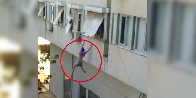 'Beni kurtarın' diyerek atladı! O anlar anbean kaydedildi