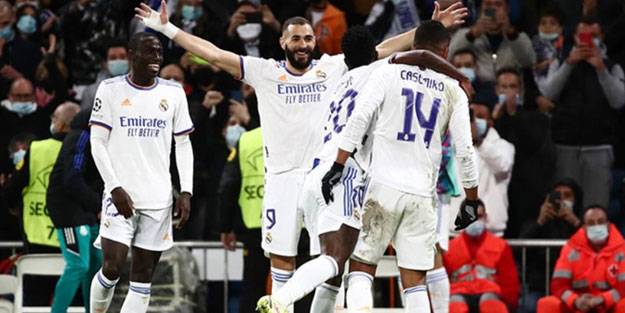 Benzema, Real Madrid'i sırtladı