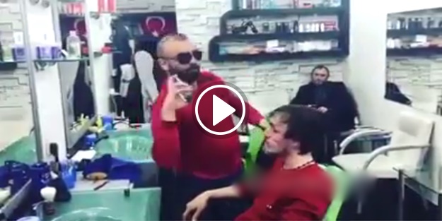 Berber 'Nusret' taklidi yaparsa...