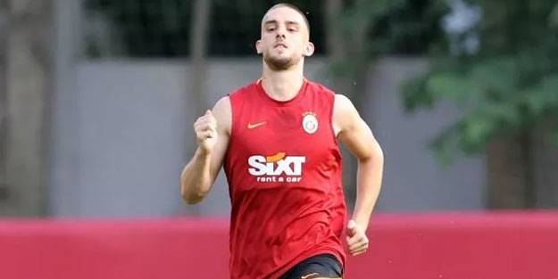 Berkan Kutlu, Galatasaray'da ilk antrenmanına çıktı
