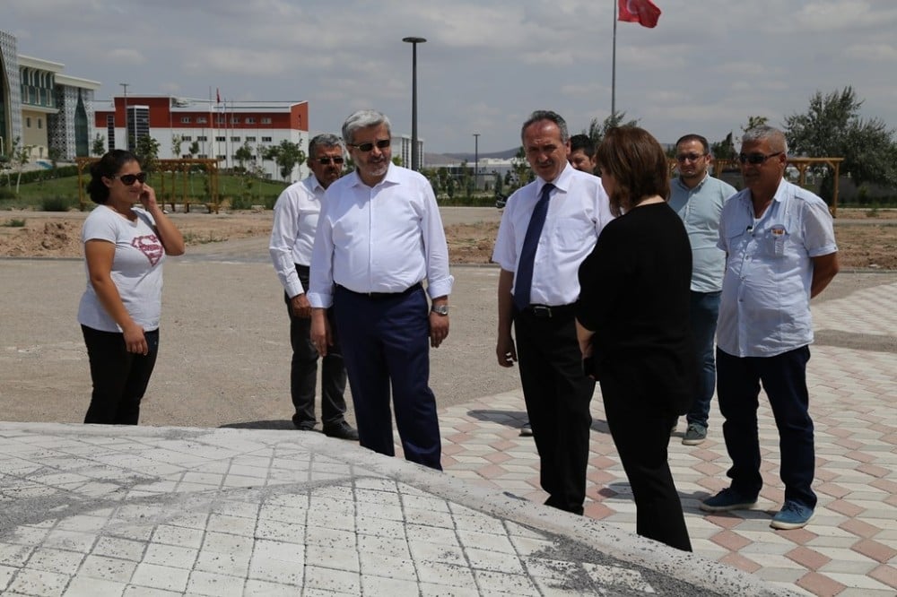 Beş futbol sahası büyüklüğündeki yeni park tamamlanmak üzere 