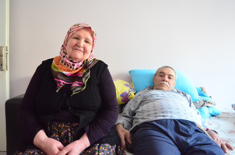 Beş yıldır yatağa mahkum, tek hayali akülü sandalye 