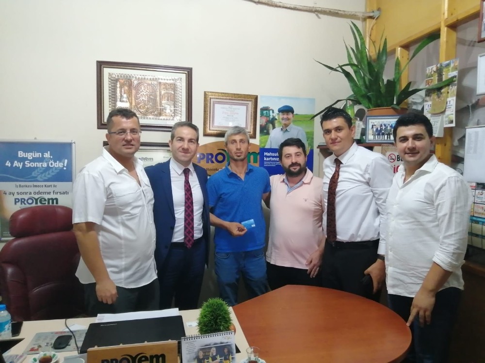 Besiciler artık yemlerini imece kart ile alacak 
