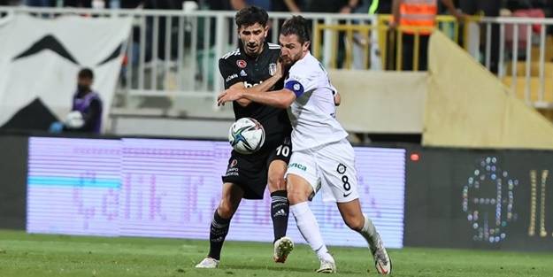 Beşiktaş, 1 golle öne geçtiği karşılaşmayı kaybetti!