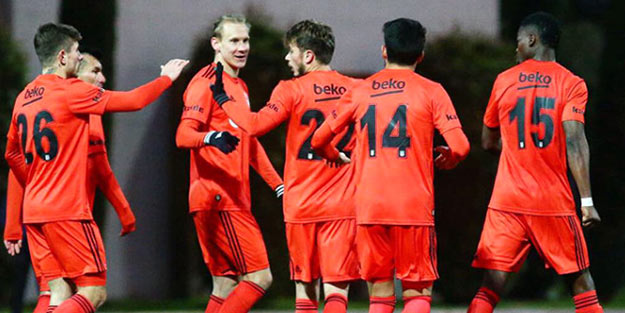 Beşiktaş, 1. Lig takımına gol yağdırdı