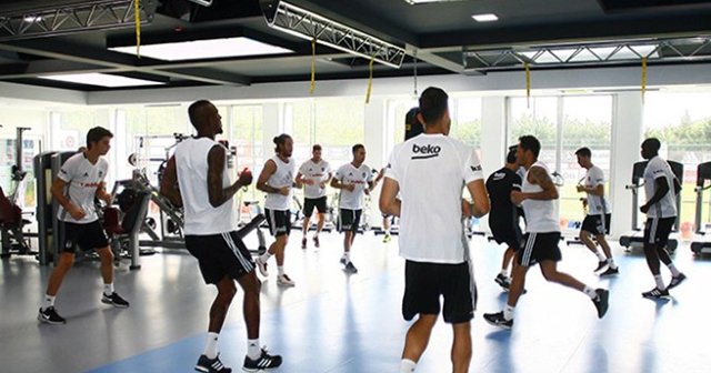 Beşiktaş 6 eksikle antrenmanda