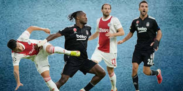 Beşiktaş Ajax kadrosu! Beşiktaş Ajax maçında kim oynayacak?