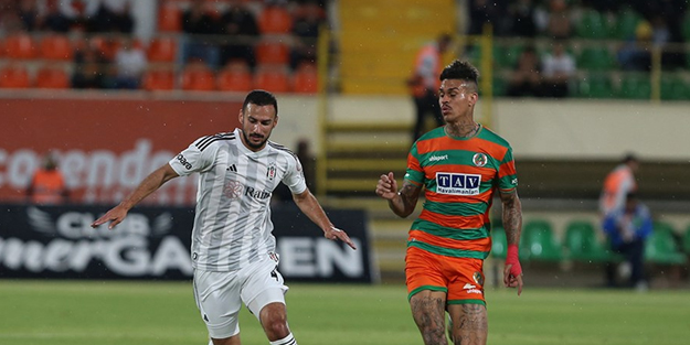 Beşiktaş alanya'da 1 puanla döndü: Alanya'da kazanan yok...