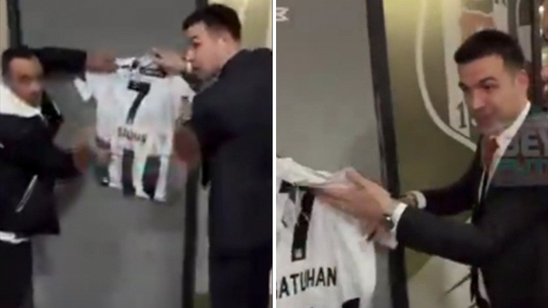 Beşiktaş-Alanyaspor maçının hakemi Cihan Aydın’dan skandal hareket! Maç sonu Beşiktaş forması ile fotoğraf çektirdi