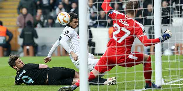 Beşiktaş Avrupa'ya veda etti
