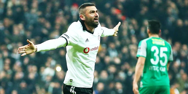 Beşiktaş Burak Yılmaz ile güldü!