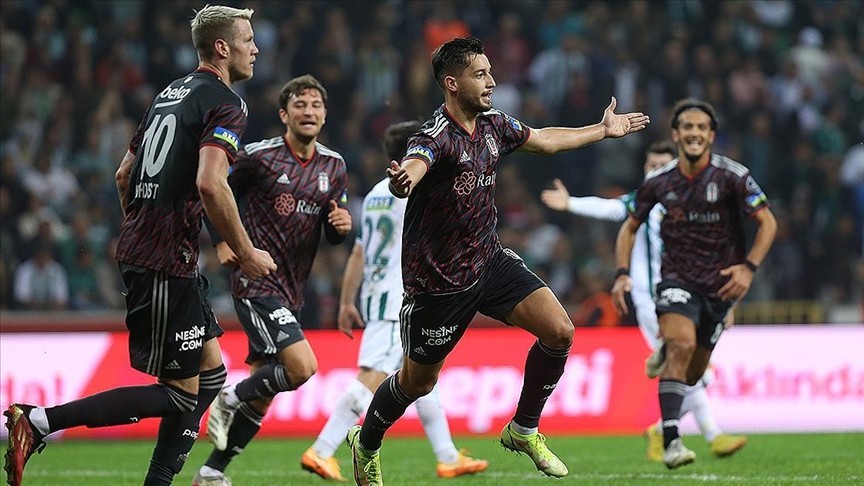 Beşiktaş deplasmanda tek golle kazandı