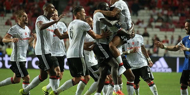 Beşiktaş, Devler Ligi'ni salladı!