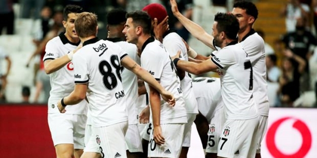 Beşiktaş evinde avantajı kaptı!