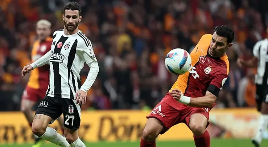 Beşiktaş - Galatasaray derbisi sonrası Tüpraş Stadyumu’nda renkli anlar