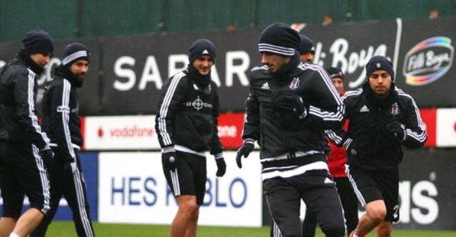 Beşiktaş, Gaziantepspor maçının hazırlıklarını sürdürdü