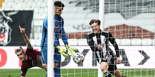 Beşiktaş gol oldu yağdı
