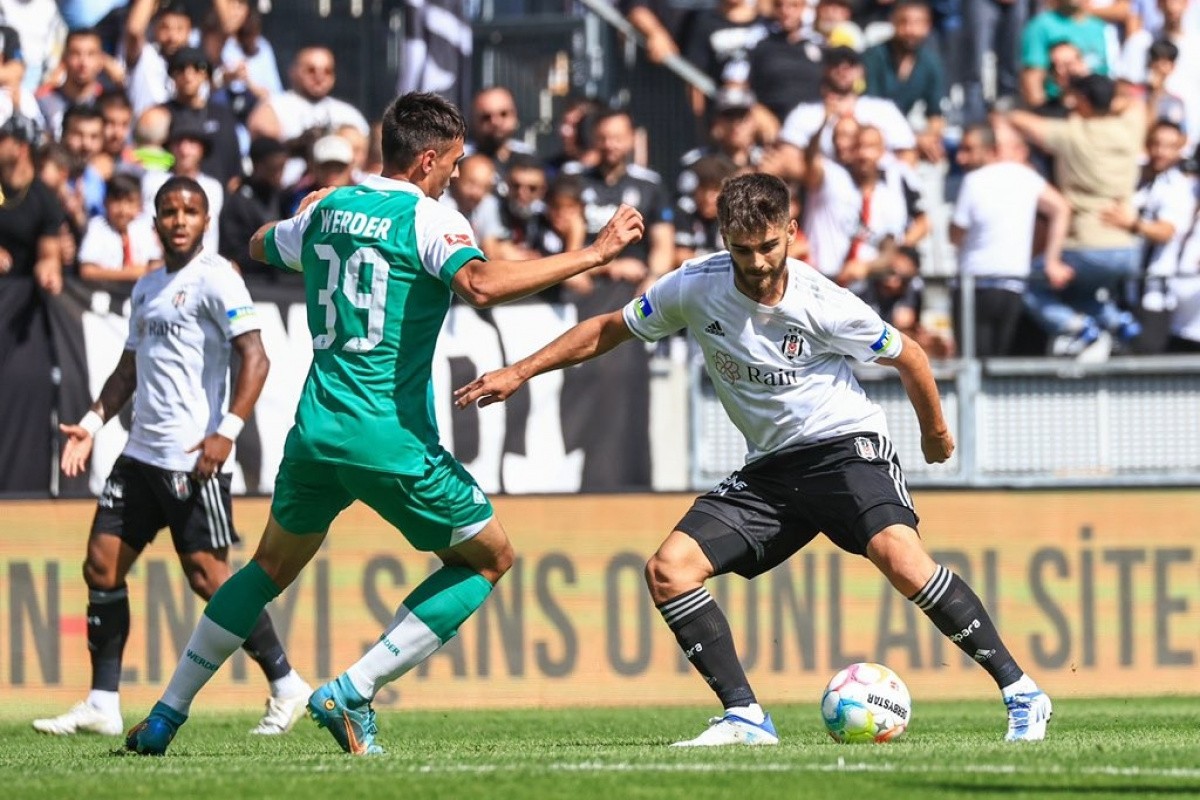 Beşiktaş hazırlık maçında geriden gelip kazandı