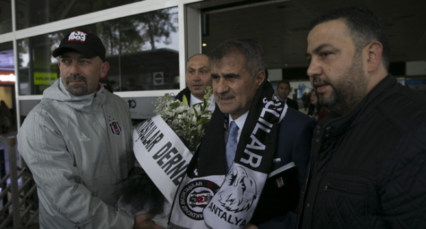 Beşiktaş kafilesi Antalya'da
