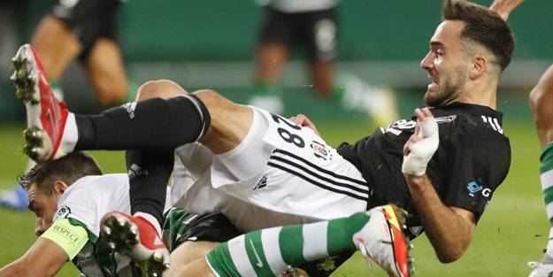 Beşiktaş, Lizbon'da ağır yara aldı