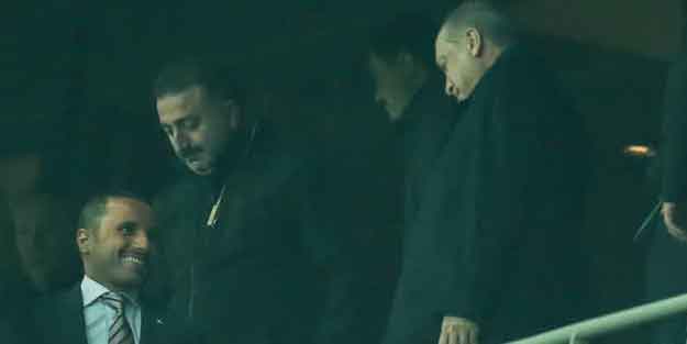 Beşiktaş maçında sürpriz isim! Erdoğan'ın yanında...