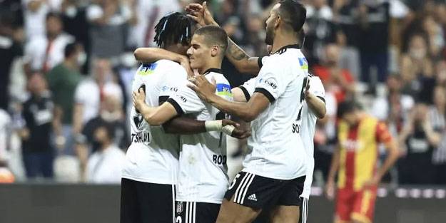 Beşiktaş sahasında hata yapmadı