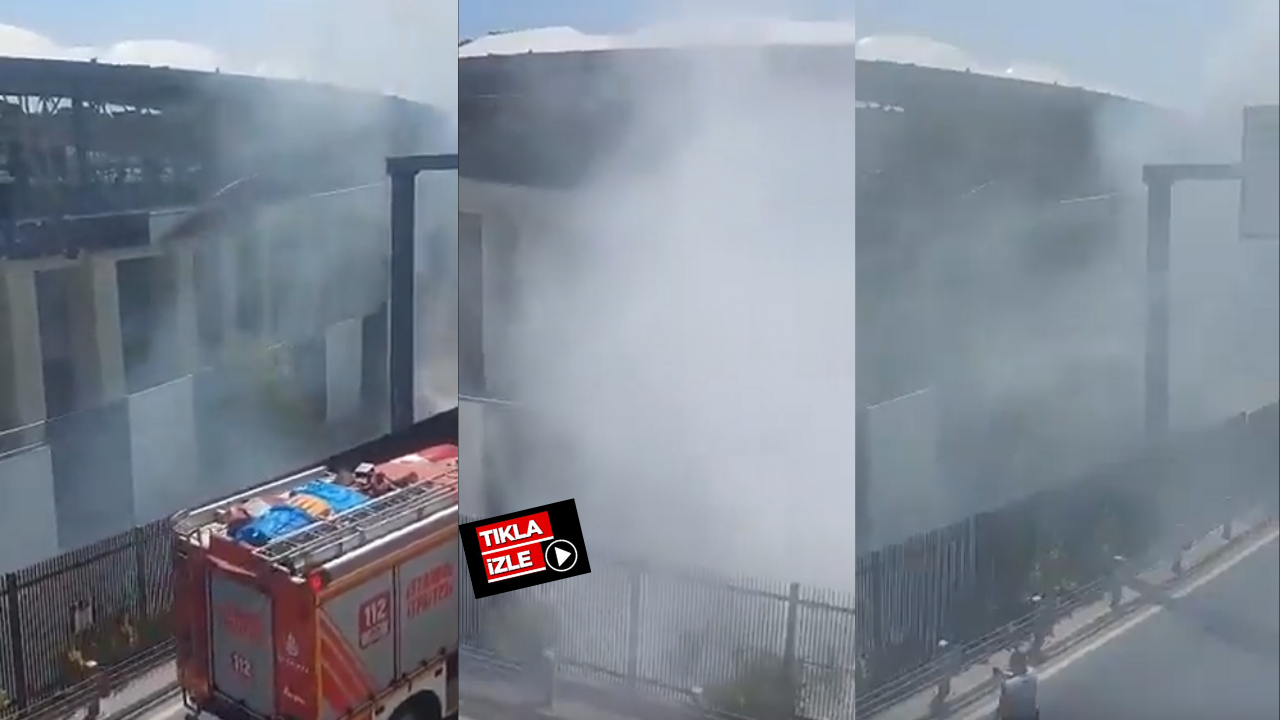 Beşiktaş - Shakhtar Donetsk maçına saatler kala korkutan anlar! Tüpraş Stadyumu’nda yangın çıktı